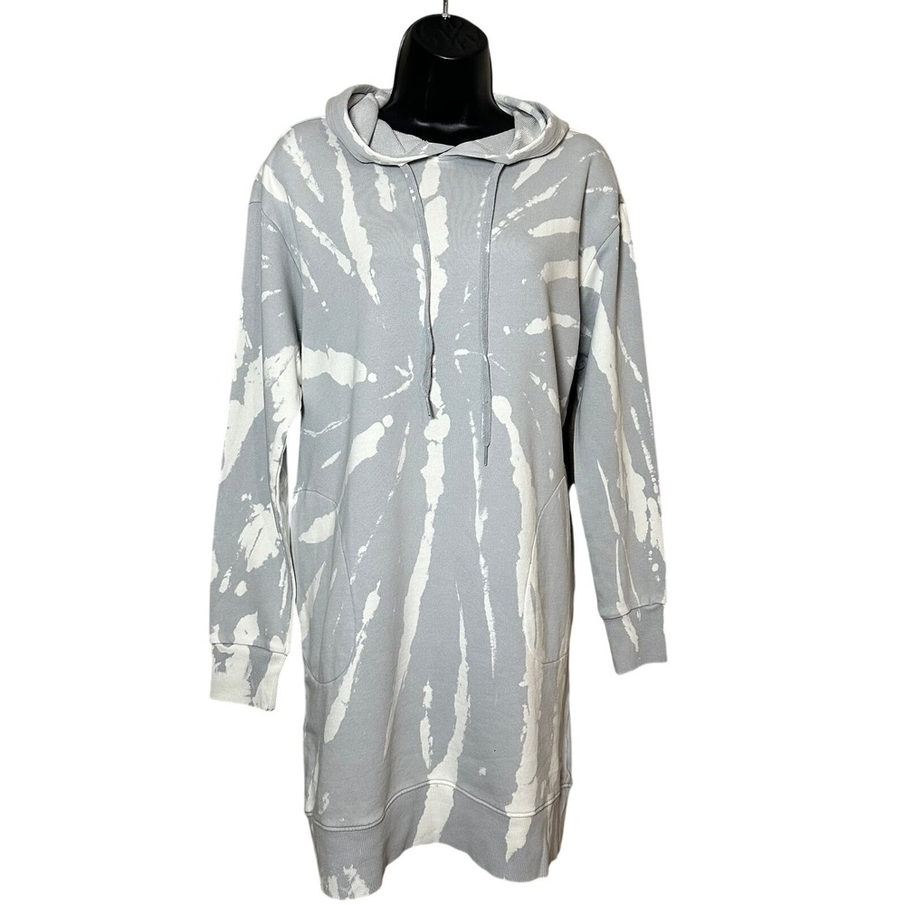 NWT 525 America relaxed tie dye hoodie dress MEDIUM